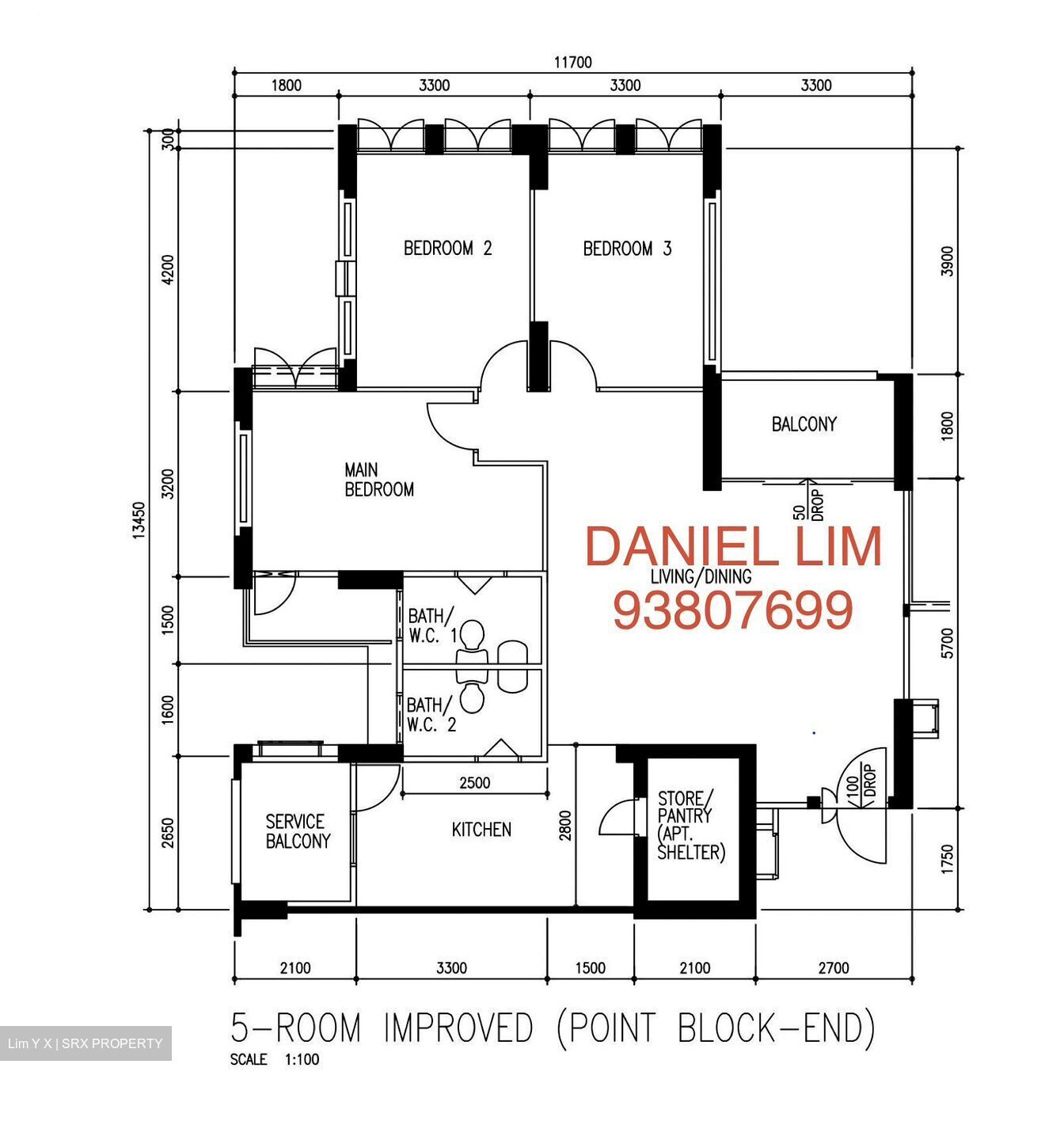 Blk 955 Hougang Avenue 9 (Hougang), HDB 5 Rooms #605885111
